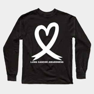 In November We Wear White Lung Cancer Awareness Month 2024 Long Sleeve T-Shirt